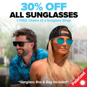 30% Off All Sunglasses + Free Strap, Box, Bag, & Lens Cloth: undefined