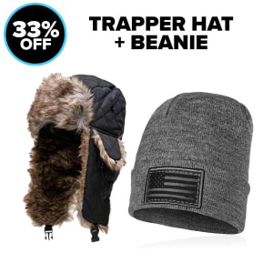 Trapper Hat + Beanie: undefined