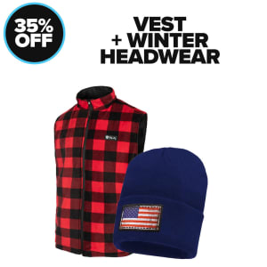 VEST + WINTER HEADWEAR: undefined