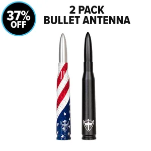 2 Pack Bullet Antennas: undefined