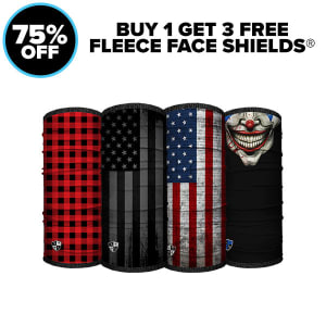 BUY 1 FLEECE FACE SHIELD ® GET 3 FREE: undefined