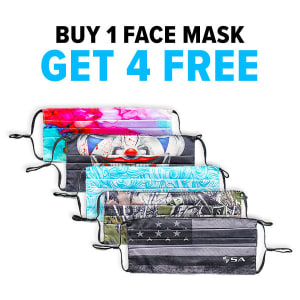 BUY 1 FACE MASK, PICK 4 FREE: undefined