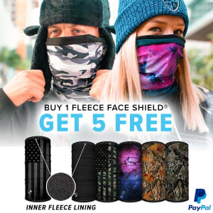 BUY 1 FLEECE FACE SHIELD™- PICK 5 FREE: undefined