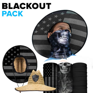 STRAW HAT PACK: 1 HAT & 3 FACE SHIELDS™ | PICK YOUR PACK: undefined