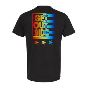 Graphic Tee | Get Outside | Black: undefined