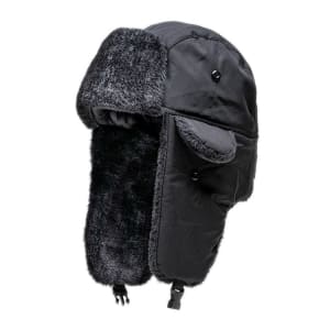 Trapper Hat | Nylon | Black: undefined