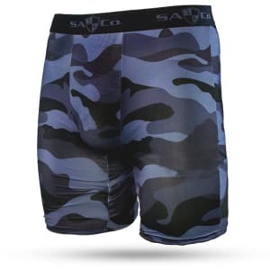 Boxer Briefs | Grey Military Camo: undefined