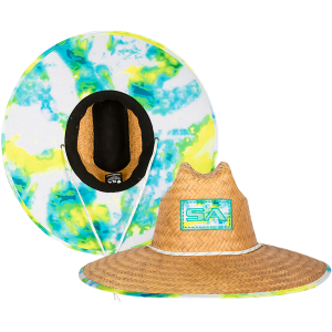 Palms Under Brim Straw Hat | Lakeview: undefined