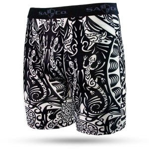 Boxer Briefs | Polynesian Tribal | B&W: undefined