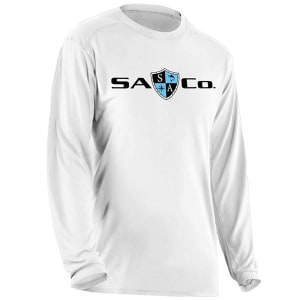 Performance Long Sleeve Shirt | White | SA Company: undefined