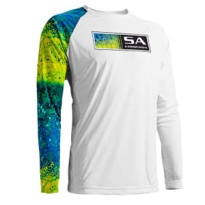 Performance Long Sleeve Shirt | Sleeve Mahi | Mahi Fade: undefined