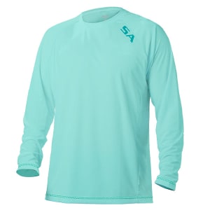 Performance Long Sleeve Shirt | Mint | SA Logo: undefined