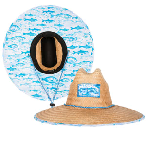 Palms Under Brim Straw Hat | Freshwater: undefined