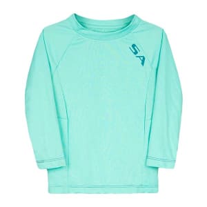 Kids Performance Long Sleeve Shirt | Mint | SA Logo: undefined