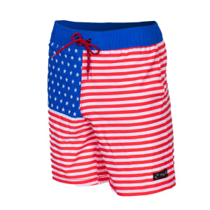 Kids Swim Trunks | Stars And Pinstripes: undefined