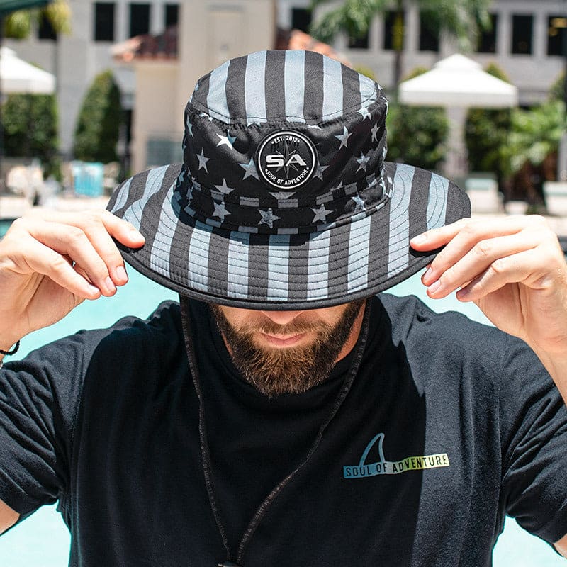 Towel bucket hat on sale