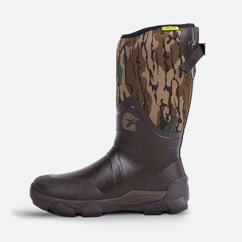 Omega Flow Boots Mens Mossy Oak Greenleaf by Gator Waders SA Company